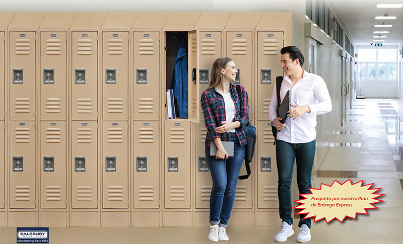 KioskoCompany's tweet photo. Salsbury Industries™ is the industry leader in the manufacturing of Lockers. We have the most extensive Catalog. Multiple Configurations, Colors and Materials. We ship to all of Mexico. Call us! #KioskoCompany #MobiliarioEscolar https://t.co/doEMe2SCAk