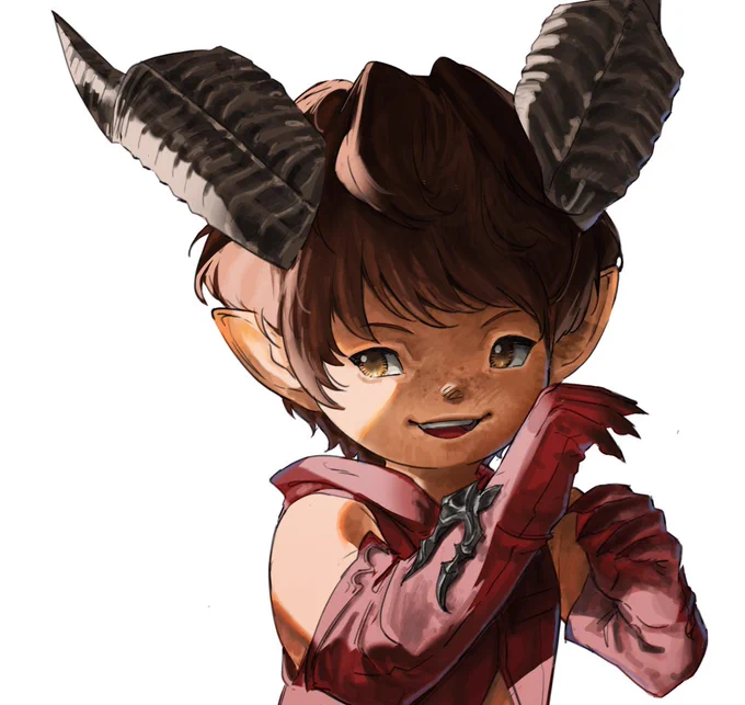 Man im rly loving this lala streak!Thank you!#ffxiv 