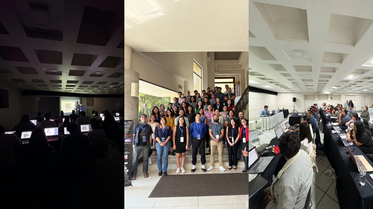 LabMs2's tweet photo. The "2nd taller METGEN" has ended, big thanks to all the participants! 7 states, 19 Institutions/Campuses, 30 attendees at Oaxaca, Oaxaca @hfortinplaza
Pre-Workshop https://t.co/bsyn0Wrlik
@todoscicese @SocMexPro
#Mexico #Metabolomics #Cheminformatics #LCMS2 #METGEN https://t.co/EknZ9OrUuh