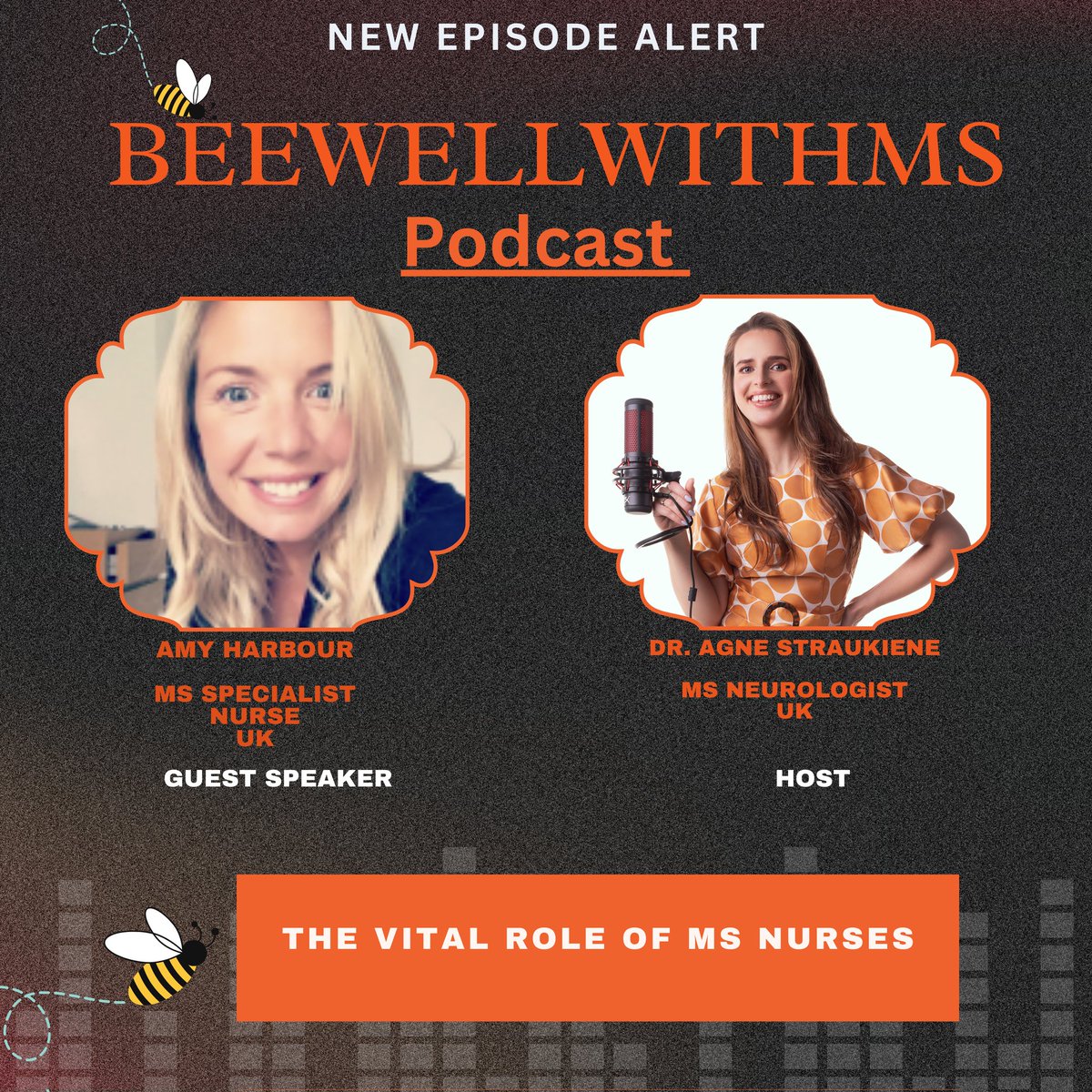 🚨 New Episode Alert! 🚨

This week on BeeWellWithMS, I chat with top UK MS Nurse, <a href="/amyharbour7/">Amy Harbour</a>. From managing MS symptoms &amp; patient support to compassionate care &amp; holistic health, Amy’s insights are a must-hear. 🎧 beewellwithms.com 

👉 Listen now &amp; share!