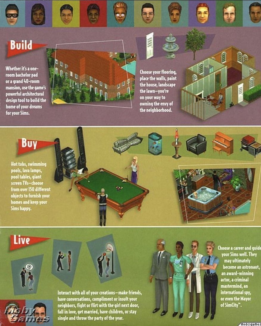 Sims_Nostalgia's tweet image. The Sims (2000)
