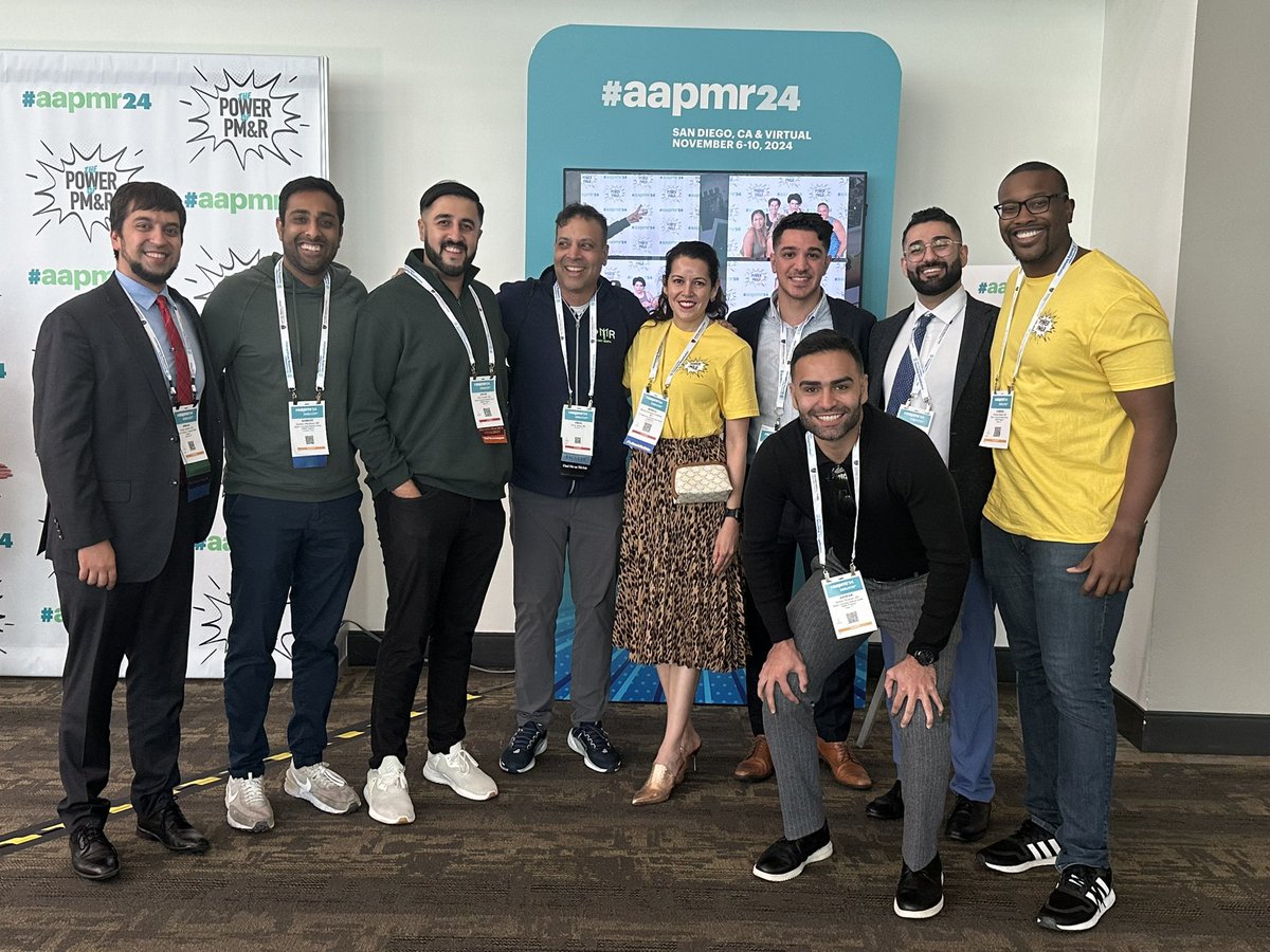 OmidR_PMR's tweet photo. The best speciality with the best people make for the best time. 

Grateful for the opportunity to see all the advancements in the field and to meet so many others in this amazing specialty with me https://t.co/Vnt3A7fhYh