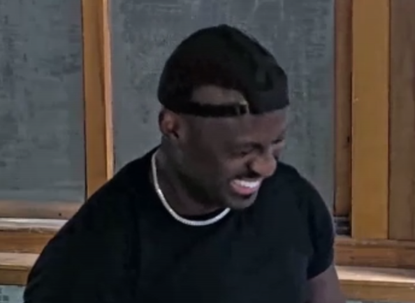 astukari's tweet photo. he might be a mentally ill potentially violent large black man who dreams of becoming a pedophile murder rapist but gosh darn i just cant stay mad at that smile... #fishtanklive https://t.co/ChdP1cUOd8