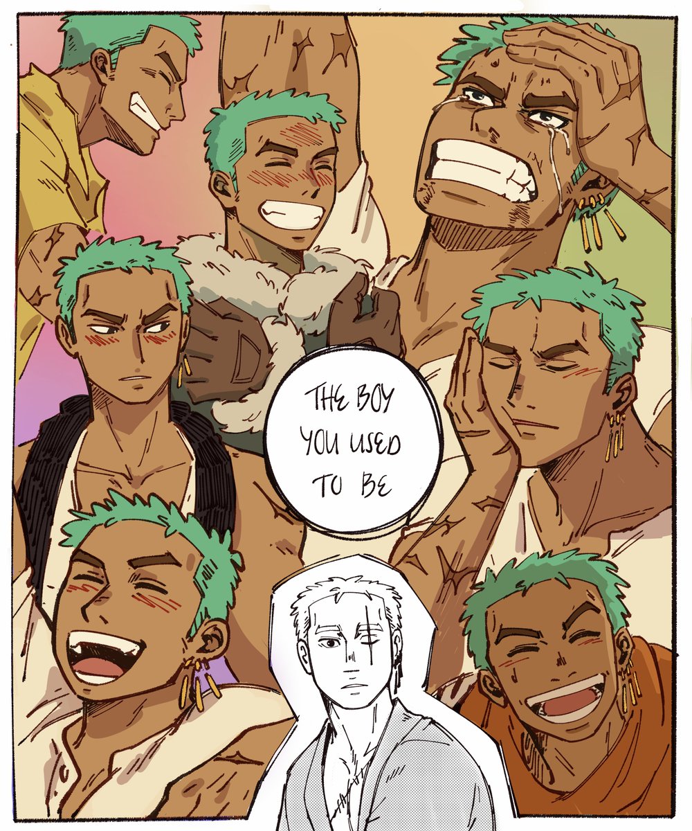 renviary's tweet photo. HBD ZORO⚔️ 
Here's to the boy you will always be

#RoronoaZoro #ゾロ誕生祭2024 #ONEPIECE https://t.co/cFtvAWOhN6