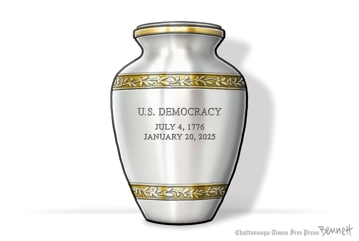 BennettCartoons's tweet image. 11/12/2024- Democracy #InaugurationDay #January20th2025 timesfreepress.com/news/2024/nov/…