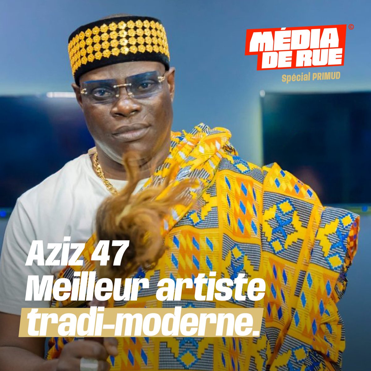 Rueplus's tweet image. 𝗣𝗥𝗜𝗠𝗨𝗗 𝟮𝟬𝟮𝟰  
🪘 𝑴𝒆𝒊𝒍𝒍𝒆𝒖𝒓 𝒂𝒓𝒕𝒊𝒔𝒕𝒆 𝒕𝒓𝒂𝒅𝒊-𝒎𝒐𝒅𝒆𝒓𝒏𝒆 : 𝗔𝗭𝗜𝗭 𝟰𝟳 🏆  
#primud #2024 #TradiModerne #ArtisteTraditionnel