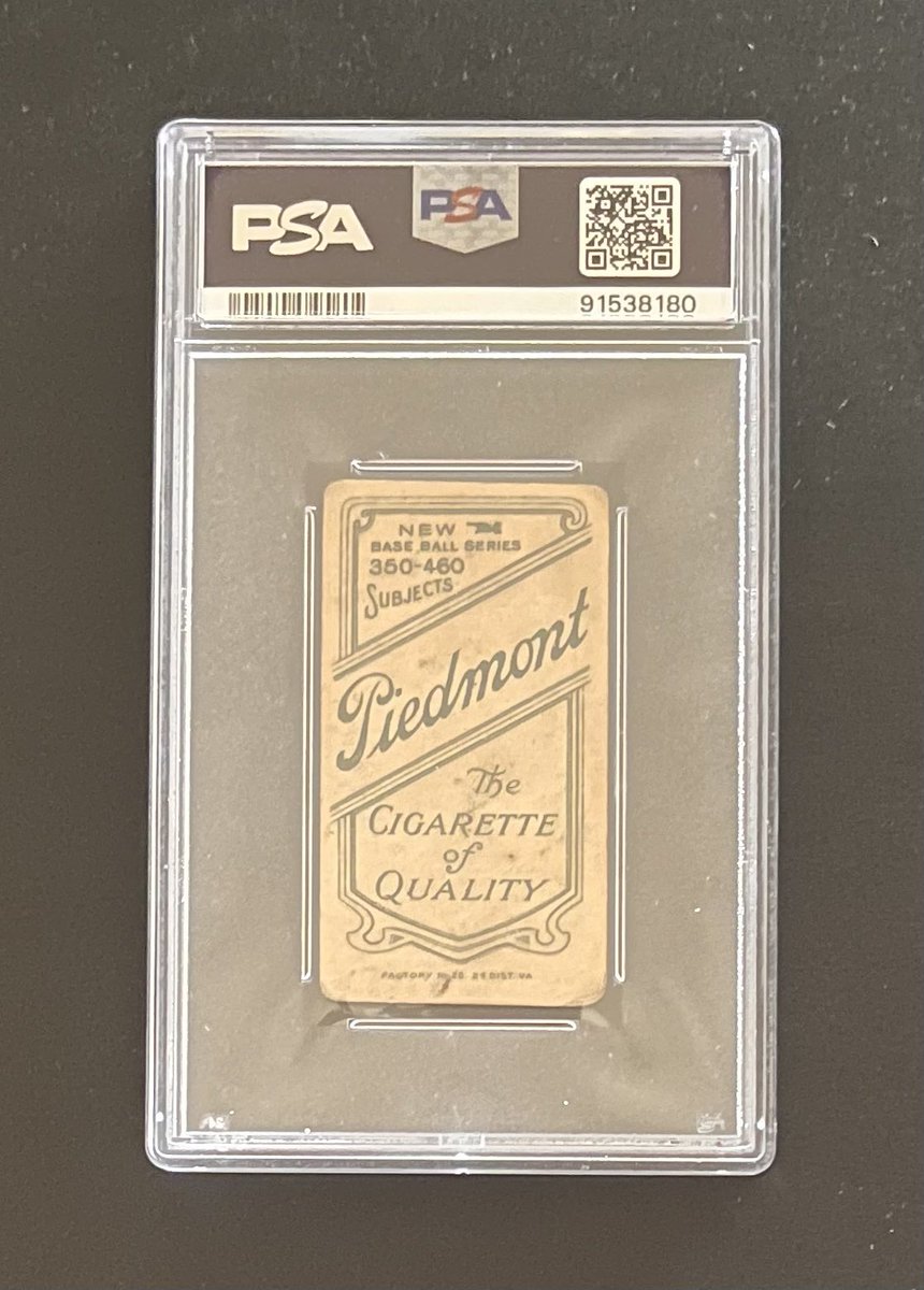 Tec872's tweet image. Such a great mailday today. I missed the delivery on Saturday but I’m happy to have my first Heritage auction win in hand for the T206 Set build. The fact that it’s a HOF RC is just icing on the cake. So happy with this Zack Wheat. #vintage #thehobby #setbuilder