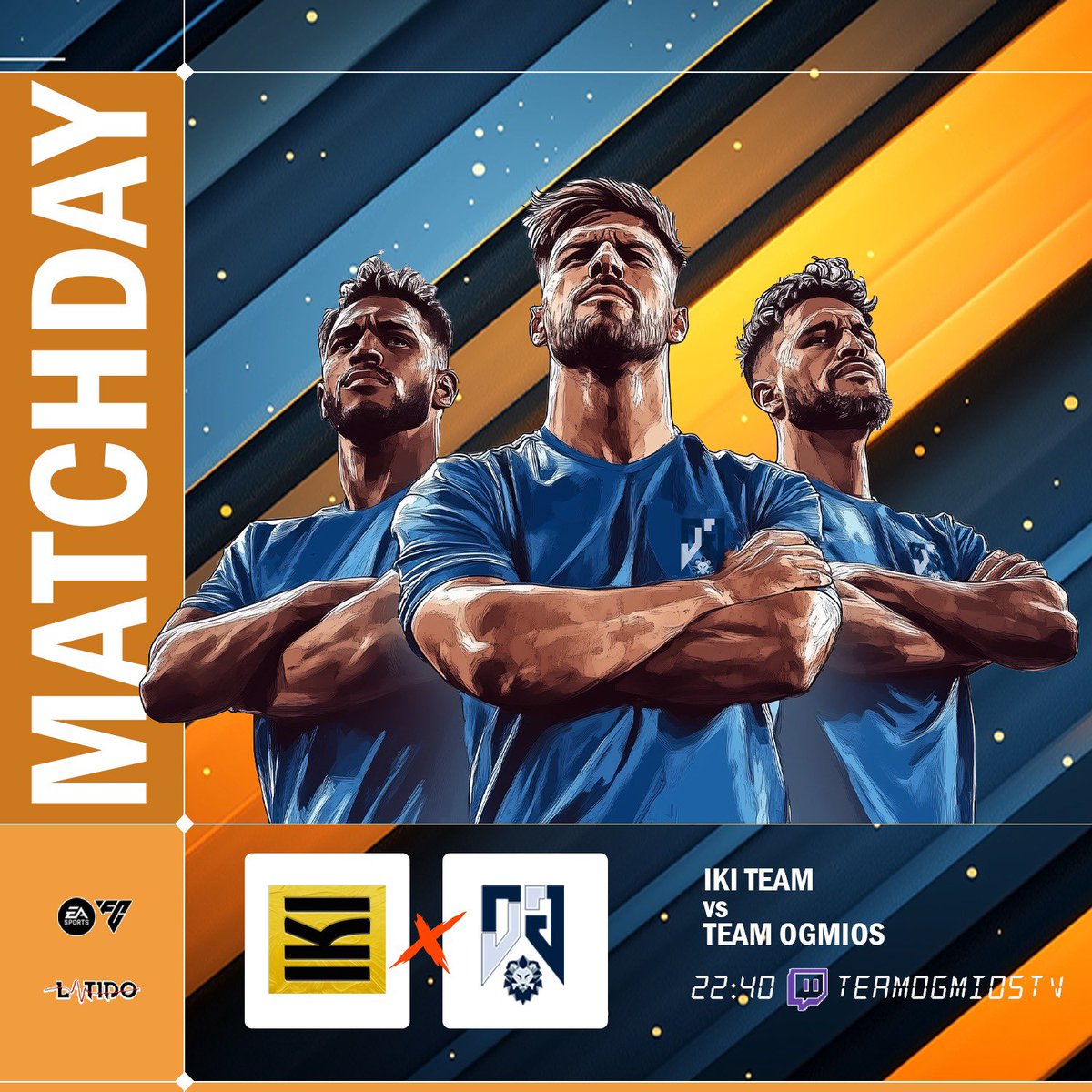 TeamOgmiosEAFC's tweet photo. 📆 | MATCHDAY 🎮
🏆 @OfficialVPG
⏰ 21:45h
🆚 #Simplicity
🏆 @OfficialVPG
⏰ 22:15h
🆚 @BonusHuntersFC
🔝 ¡Nos estrenamos en la Primera División de PLG!
🏆 @PLGeFootBall
⏰ 22:40h
🆚 @IKITeam
📺 ¡En directo, desde las 21:45h! https://t.co/yjvXVIEtLd
#GoOgmios 🦁🟠⚫️ https://t.co/5V9RU4FAGf