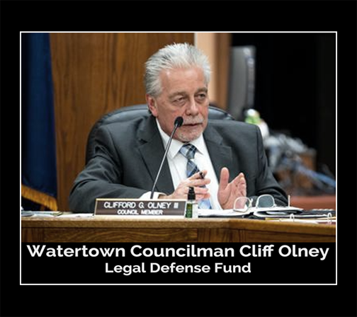 CliffOlney's tweet photo. Help Progressive Councilmember Cliff Olney fight hardliner politically motivated ethics complaints to discredit progressive changes I've made in Watertown #NY24 @GovKathyHochul @ACLU @NYCLU @AP @UPI @maddow @MSNBC @AOC @SenSanders @SenSchumer 
 https://t.co/R9bIdu9ON6 https://t.co/VrV2A2cskR