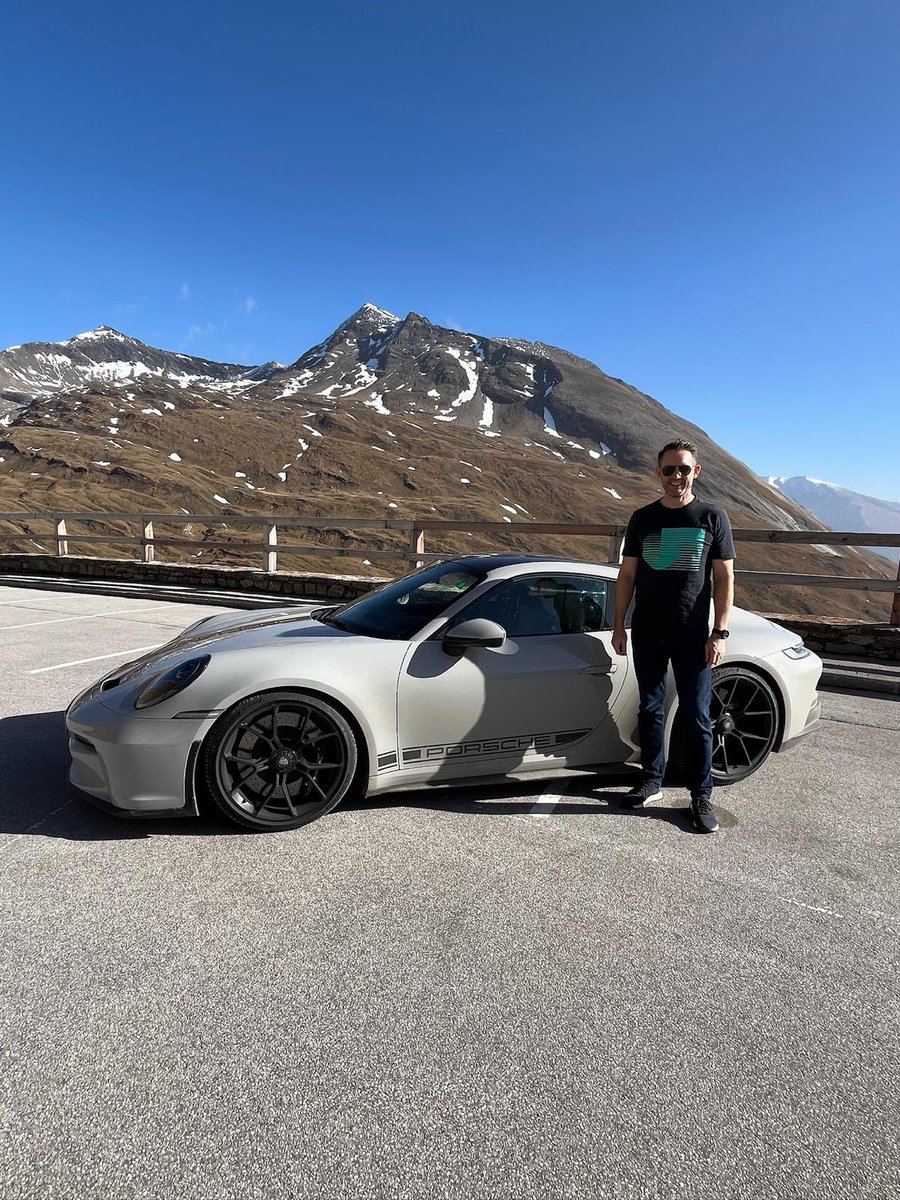 colcorsa's tweet photo. #Porsche911 - guaranteed miles of smiles since ’63! Wonderful photos sent to us by Nick and Melissa from their recent tour through the majestic Alps in the thrilling #Porsche 992 GT3 Touring. The perfect choice to conquer those high twisty mountain passes - nimble, and very fast! https://t.co/HFDxGLdoZg