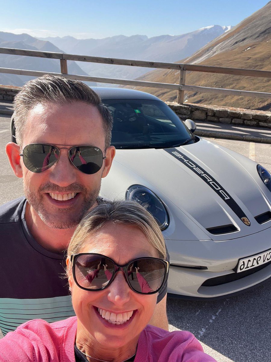 colcorsa's tweet photo. #Porsche911 - guaranteed miles of smiles since ’63! Wonderful photos sent to us by Nick and Melissa from their recent tour through the majestic Alps in the thrilling #Porsche 992 GT3 Touring. The perfect choice to conquer those high twisty mountain passes - nimble, and very fast! https://t.co/HFDxGLdoZg