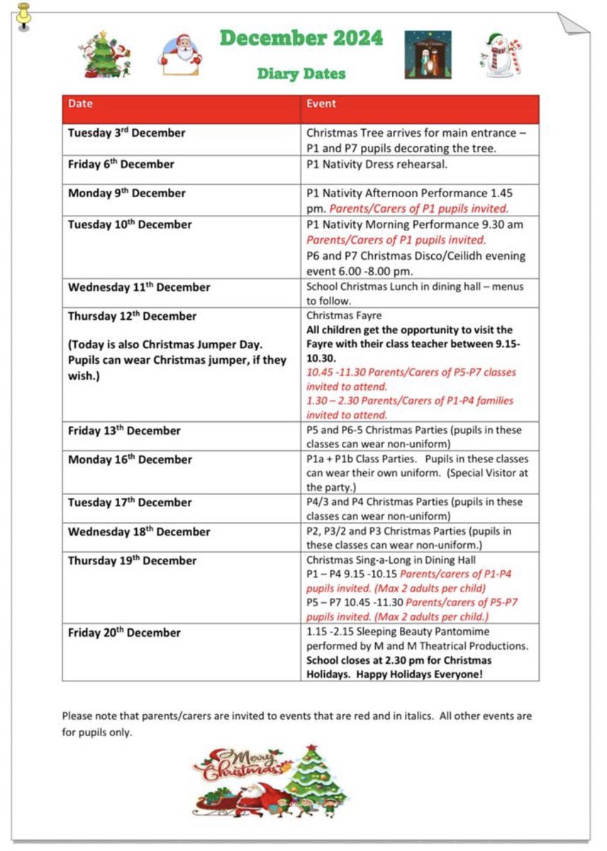 AntoninePrimary's tweet photo. School newsletter emailed out to families today, including December diary dates. #Keepingyouposted https://t.co/4SwrVLrg8E