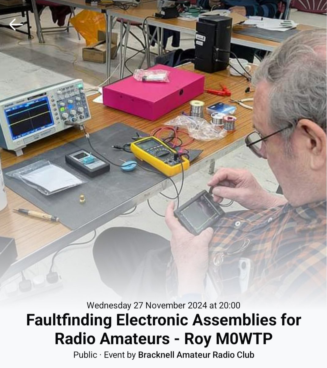 Bracknell Amateur Radio Club G4BRA tweet media