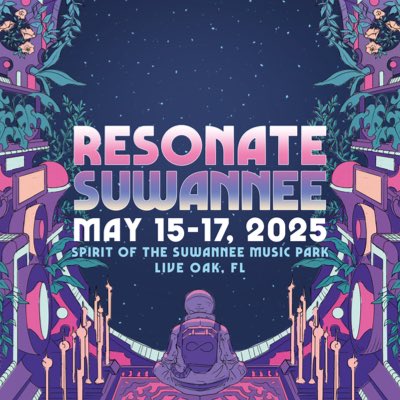 #NewProfilePic
Resonate Suwannee returns to <a href="/SOSMP/">Suwannee Music Park</a> in 2025! May 15 - 17 in Live Oak, FL