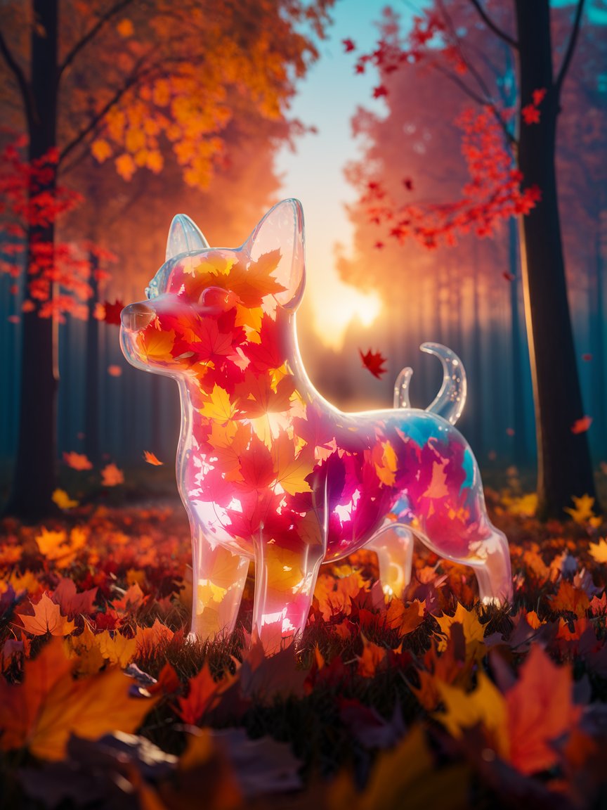 ScenicFrames's tweet photo. An ethereal, translucent cute and adorable dog-shaped sculpture!
#EtherealEscapes #translucent #cute #adorable #Dog #DogLife #sculpture #autumnwithxyz #autumn2024 #Autumn_scenery #autumncolors #AutumnVibes #painting #drawing #art #artisticfreedom #ArtistPromo #Pichicart #picture https://t.co/s7uBI8iJCK