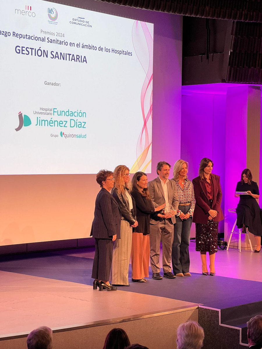 Observatorio de Salud (@odsalud) on Twitter photo <a href="/MartaRiesgo/">Marta Riesgo</a> <a href="/mercoranking/">Merco</a> <a href="/EstComunicacion/">Estudio de Comunicación</a> <a href="/FatimaMatute/">Fatima Matute Teresa</a> <a href="/PatriDelOlmo24/">Patricia Del Olmo</a> <a href="/NovoNordiskES/">Novo Nordisk España</a> <a href="/salutcat/">Salut</a> <a href="/NovartisSpain/">Novartis España</a> <a href="/SanidadGobCan/">Sanidad Gobcan</a> <a href="/Sobi_Iberia/">Sobi</a> <a href="/FEDER_ONG/">FEDER | Enfermedades Raras</a> <a href="/JNJInnovMedES/">J&J Innovative Medicine España</a> <a href="/SaludMadrid/">Salud Madrid</a> <a href="/pfizer_spain/">Pfizer España</a> <a href="/SanidadCLM/">Sanidad CLM</a> <a href="/GVAsanitat/">GVA Sanitat</a> <a href="/LundbeckES/">Lundbeck España</a> <a href="/saludand/">Consejería de Salud y Consumo</a> <a href="/Salud_JCYL/">Salud JCYL</a> El Premio al Liderazgo Reputacional en Gestión Sanitaria es para el 🏥Hospital Universitario Fundación Jiménez Díaz <a href="/quironsalud/">quirónsalud</a>. Recoge el galardón Javier Arcos Campillo ¡Enhorabuena! #PremiosMercODS <a href="/MartaRiesgo/">Marta Riesgo</a> <a href="/mercoranking/">Merco</a> <a href="/EstComunicacion/">Estudio de Comunicación</a> <a href="/FatimaMatute/">Fatima Matute Teresa</a> <a href="/PatriDelOlmo24/">Patricia Del Olmo</a> <a href="/NovoNordiskES/">Novo Nordisk España</a> <a href="/salutcat/">Salut</a> <a href="/NovartisSpain/">Novartis España</a> <a href="/SanidadGobCan/">Sanidad Gobcan</a> <a href="/Sobi_Iberia/">Sobi</a> <a href="/FEDER_ONG/">FEDER | Enfermedades Raras</a> <a href="/JNJInnovMedES/">J&J Innovative Medicine España</a> <a href="/SaludMadrid/">Salud Madrid</a> <a href="/pfizer_spain/">Pfizer España</a> <a href="/SanidadCLM/">Sanidad CLM</a> <a href="/GVAsanitat/">GVA Sanitat</a> <a href="/LundbeckES/">Lundbeck España</a> <a href="/saludand/">Consejería de Salud y Consumo</a> <a href="/Salud_JCYL/">Salud JCYL</a> El Premio al Liderazgo Reputacional en Gestión Sanitaria es para el 🏥Hospital Universitario Fundación Jiménez Díaz <a href="/quironsalud/">quirónsalud</a>. Recoge el galardón Javier Arcos Campillo ¡Enhorabuena! #PremiosMercODS