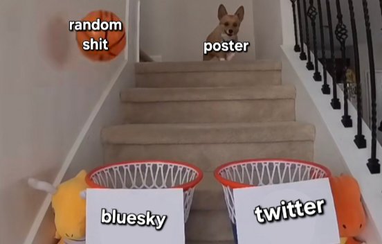 Following people on both apps