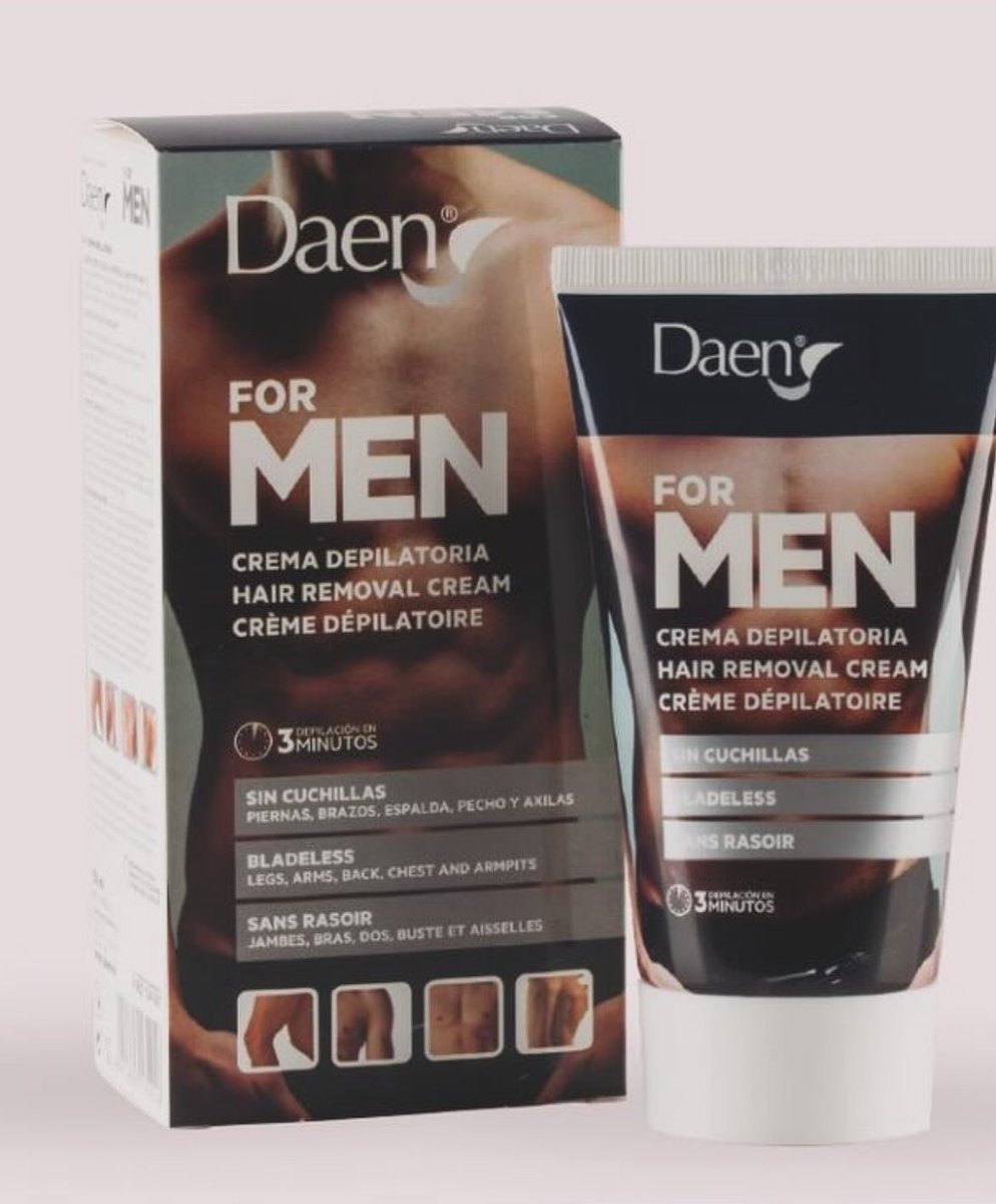 Nuestra crema #depilatoria masculina actúa en 3 minutos y se limpia en la ducha. Más rápida y efectiva, imposible. ¿Nos pruebas? #formen #depilaciónformen #depilaciónmasculina #daenlovers daen.es/productos