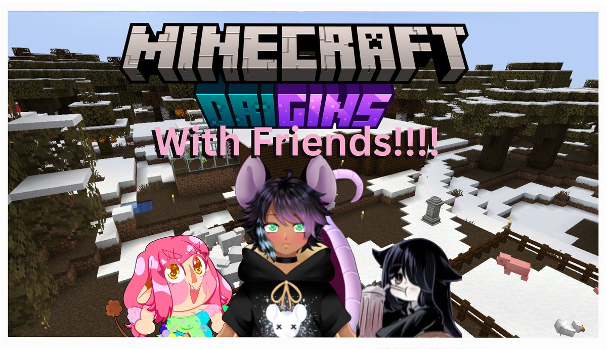 KojjieBotanical's tweet photo. Looks like im going to go into that deep dark cave on #Minecraft with some friends to mess around!! I will be with @TheGothLabRat  and a cutie named Jess! #Streamer #GremlinsHome

🔗⤵️ https://t.co/ZyTdo0mc9P