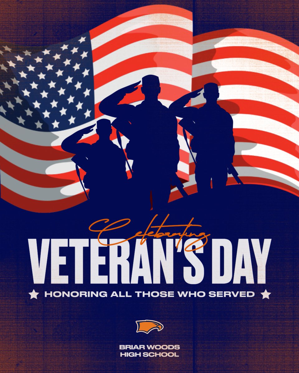 BWHSAthletics's tweet photo. Thank you to all the veterans who have bravely served, and those who continue to make sacrifices for their family and country! https://t.co/fXPlk5bwph