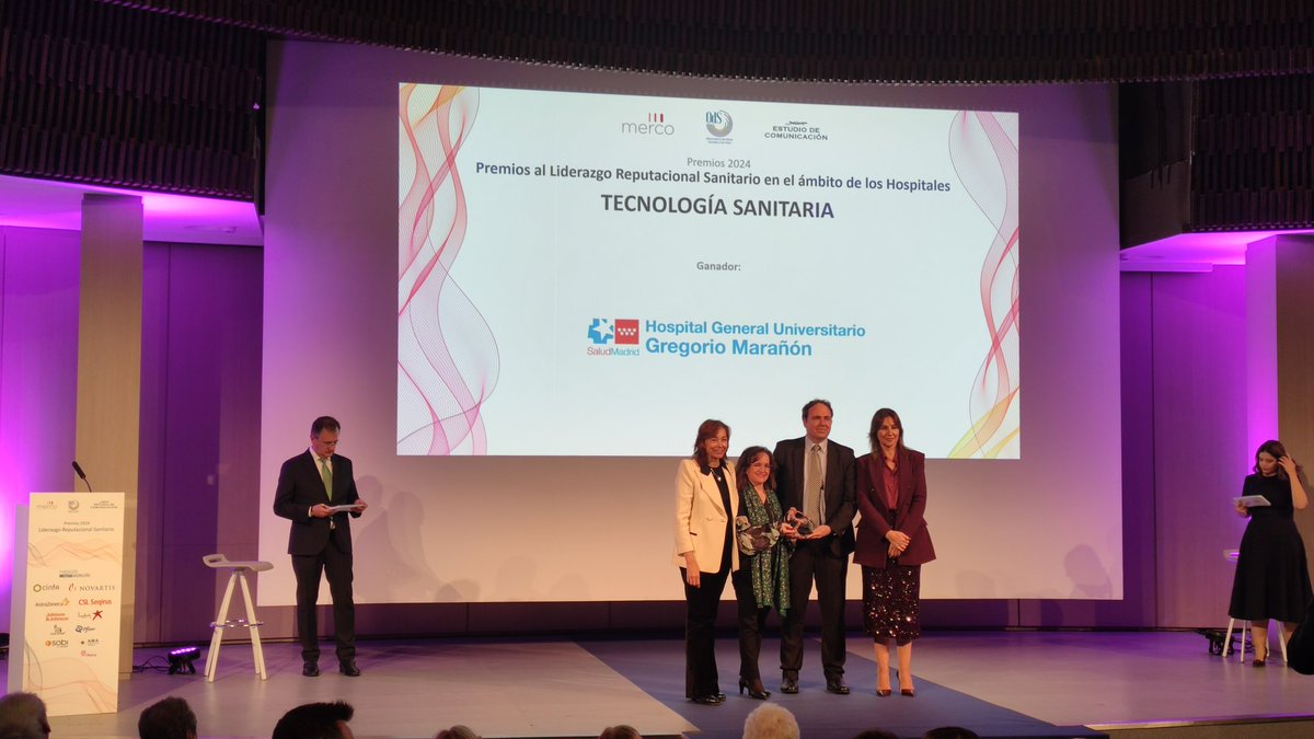 David García García (@ojodethot) on Twitter photo Orgullosos de este reconocimiento en #premiosmercods al mejor hospital en tecnología sanitaria al Hospital Gregorio Marañón. Tecnología al servicio del paciente y los profesionales. Un impulso para seguir mejorando, por eso gracias a <a href="/OdSalud/">Observatorio de Salud</a> <a href="/mercoranking/">Merco</a> <a href="/EstComunicacion/">Estudio de Comunicación</a> Orgullosos de este reconocimiento en #premiosmercods al mejor hospital en tecnología sanitaria al Hospital Gregorio Marañón. Tecnología al servicio del paciente y los profesionales. Un impulso para seguir mejorando, por eso gracias a <a href="/OdSalud/">Observatorio de Salud</a> <a href="/mercoranking/">Merco</a> <a href="/EstComunicacion/">Estudio de Comunicación</a>