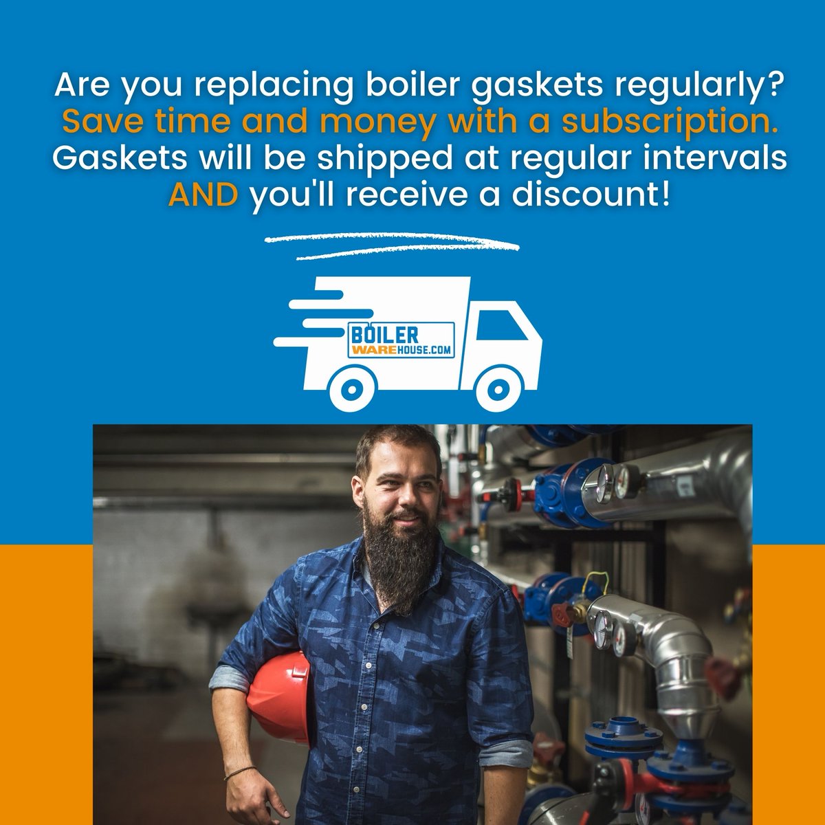 GetBoilerParts's tweet photo. Gasket Subscriptions – Keep Your Toolbox Stocked!
Tired of always running out of gaskets? Get 'em sent straight to you without even thinking about it. Subscribe and save some hard-earned cash on every gasket. For folks who like to stay ready and rolling! https://t.co/cFjJWD3Ich