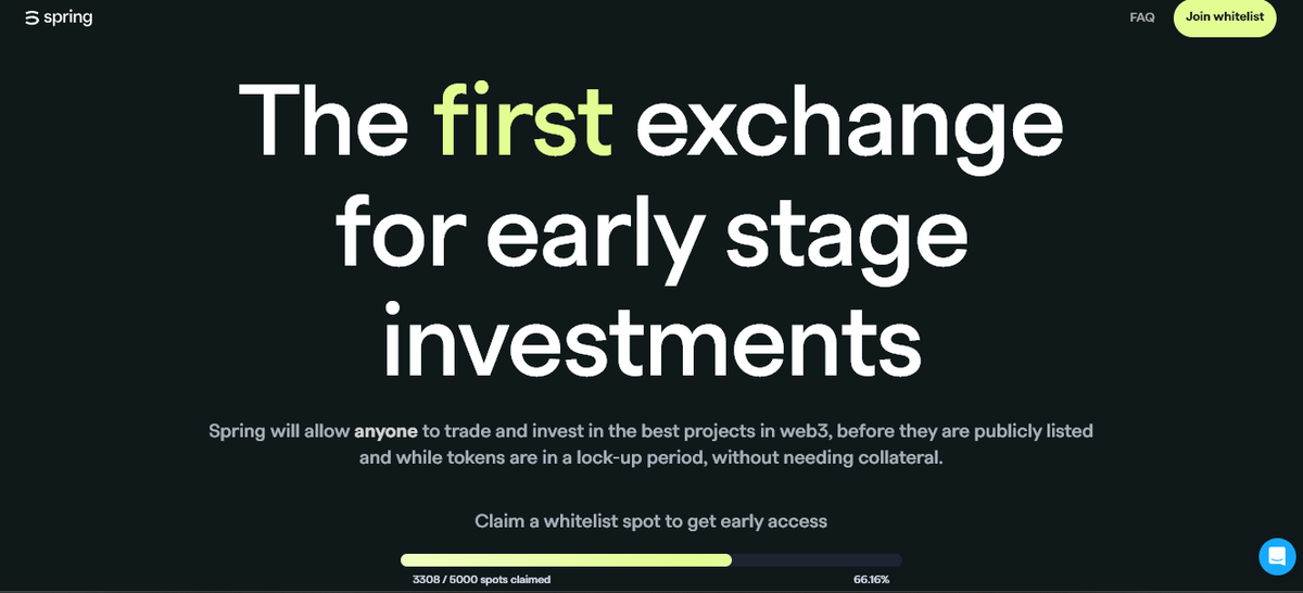 RL__Blockchain's tweet photo. Spring Exchange Whitelist Registration
(3308/5000 spots claimed)
Reward: $10,000 Raffle
Time: 5 mins | $0 cost
-Visit: https://t.co/FZUiwZr6Fo
-Sign Up
-Follow on X
-Join & verify on Discord
Receive a confirmation email
#SpringExchange https://t.co/GBTniJwIQ5