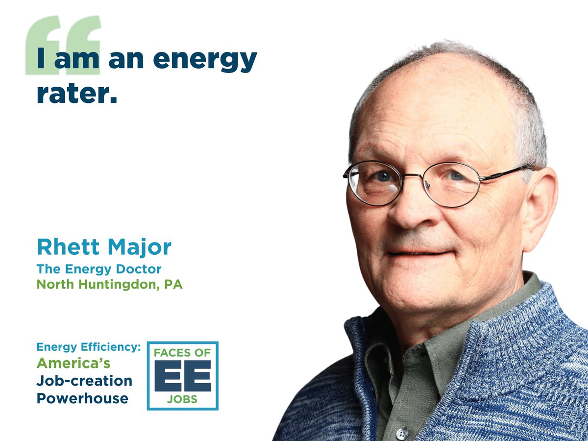 Rhett Major has been in the energy efficiency industry for 36 years. He loves seeing the industry grow and helping the next generation. 

Rhett is one of over 200,000 veterans working in energy efficiency. Today we honor him. #FacesofEE #VeteransDay
