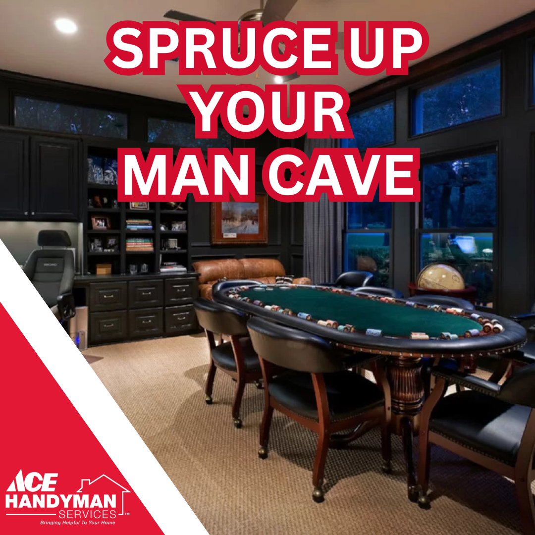 AceAshburn's tweet photo. This chilly weather means more time indoors... it's time to spruce up your man cave!  Give us a call to book your appointment today 📞 (703)348-3034 https://t.co/5xEwEPezjb