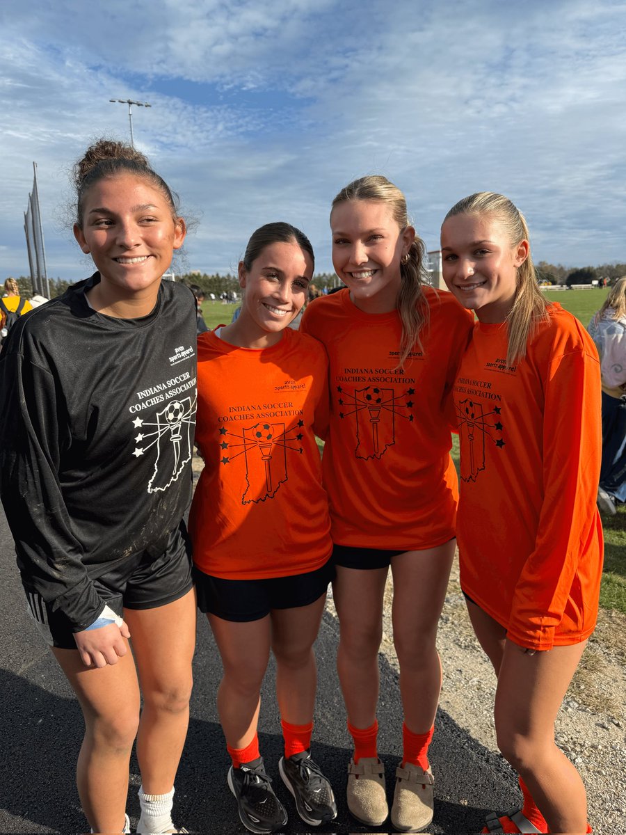 I was so happy that these girls were able to play in the All-District games this weekend. We will miss these girls next year.