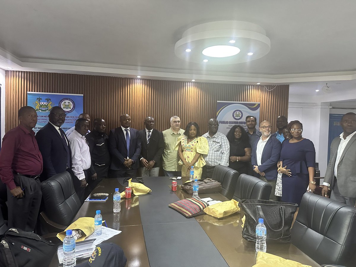 chrdiorg's tweet photo. Our organisation @chrdiorg participated in two events today. The first was the Economic Community of West African States (ECOWAS) and the Network of Electoral Commissions (ECONEC) Symposium and 10th General Assembly, which commenced on November 11, 2024, at the Radisson Blu Hotel in Freetown, Sierra Leone. This event focused on the crucial role of Electoral Management Bodies (EMBs) in promoting information integrity as a vital component in safeguarding electoral processes.

The second event was a meeting with civil society leaders and representatives from the Public Sector Reform Unit (PSRU) and the International Foundation for Electoral Systems (IFES). At the meeting at their PSRU office in Freetown, we discussed the framework for an Independent Management and Functional Review (IMFR) of the Electoral Commission for Sierra Leone (ECSL). @dsengeh @IFES1987 @USEmbFreetown