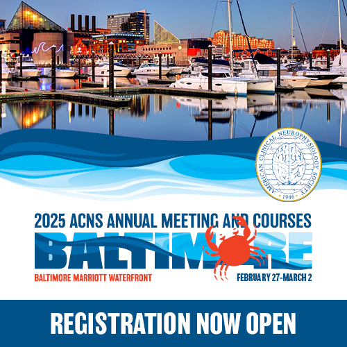 Registration is open for the 2025 Annual Meeting &amp; Courses on Feb. 27 - March 2 in Baltimore! The agenda is tailored for all CNP specialties, allowing access to any sessions with one registration rate. Discounts are available for ACNS members. 
ow.ly/QVX050TVOXa
#ACNS2025