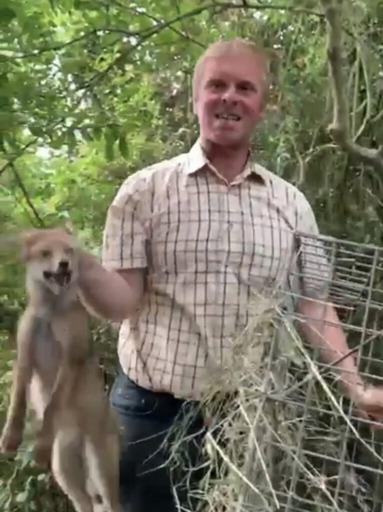 The Grin Of A Sociopath!

Old Berkshire Huntsman Oliver Thompson was was handed just a 20-week suspended prison sentence after being found guilty of two separate Section 4 Animal Welfare Act charges.

Thank you to <a href="/HuntSabs/">Hunt Saboteurs Association</a> for getting this to court 👏.
