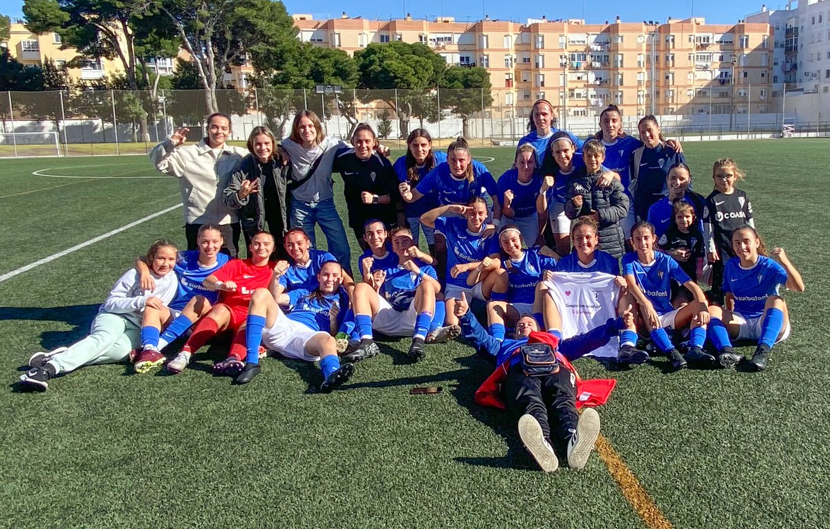 ✅ 5️⃣ victorias en 5️⃣ partidos. 

👏🏼 1️⃣5️⃣ puntos. 

⚽ 2️⃣7️⃣ goles a favor.

🔒 2️⃣ goles en contra. 

🚀🔝 Líderes de grupo en solitario.

#SFCDFemenino