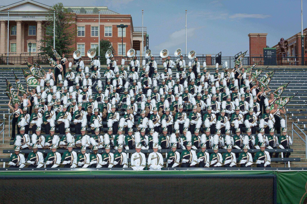 PNNMB's tweet image. In honor of Homecoming Week, we’re dedicating this week’s posts to past seasons of the Pride of Niner Nation Marching Band! Let’s kick things off with memories from our inaugural 2015 season. #UNCC #Homecoming #PrideOfNinerNation #MarchingBand #UNCCAlumni #pnnmb