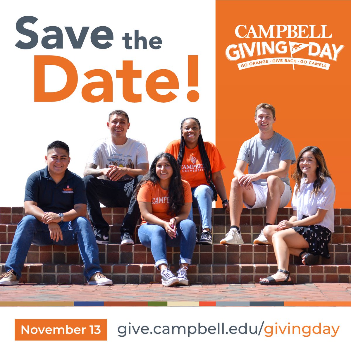 Good news! CPHS has its own unique link for #CampbellGivingDay, featuring specific program initiatives. Explore and support your favorite CPHS program with ease! givecampus.com/schools/Campbe… 🧡