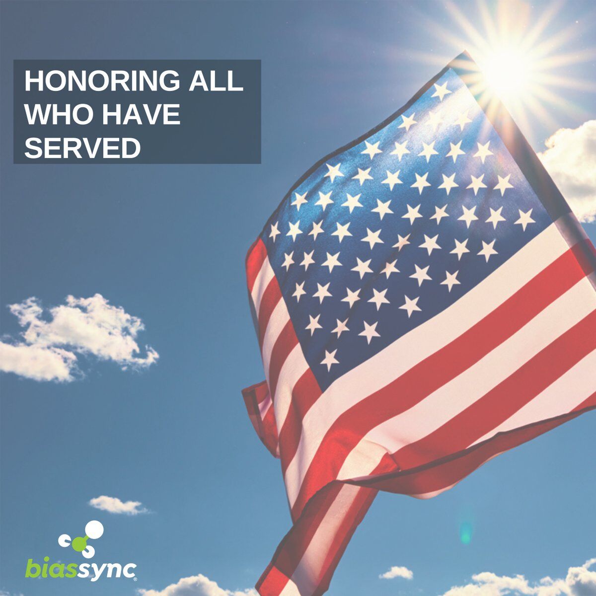 Today and every day, we honor all those who have served and protected our country. Thank you for all that you do. #HappyVeteransDay