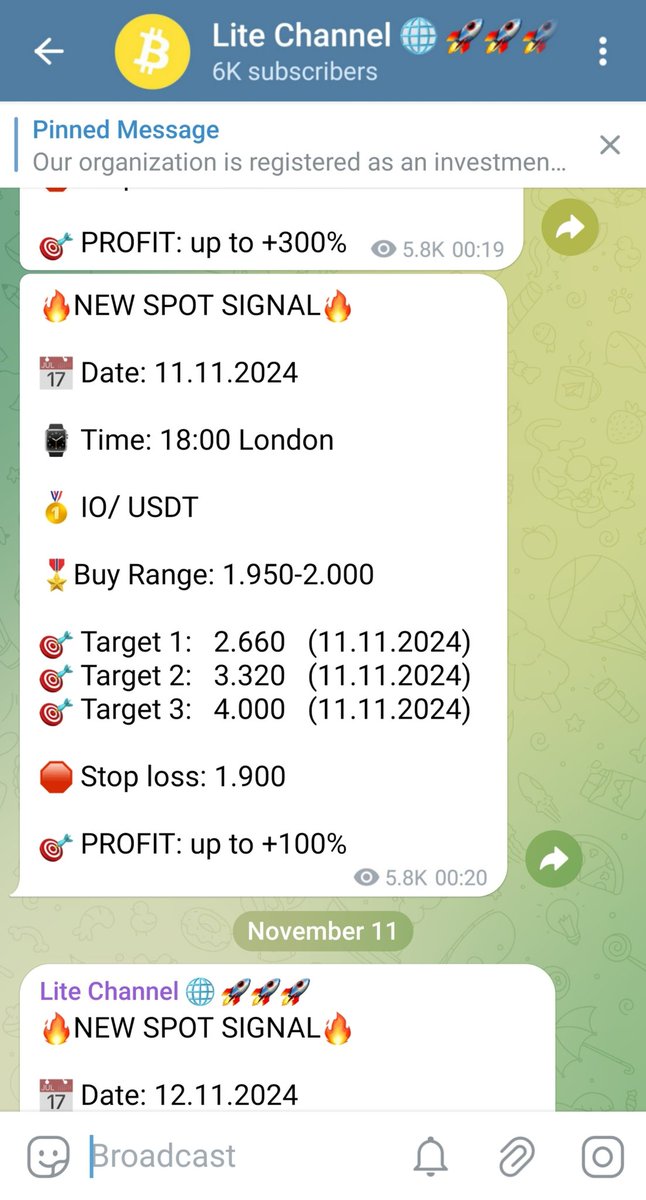 KuCoinSignals5's tweet image. 🥇IO/USDT

🎖Buy range: 1.950-2.000 (10.11.2024)

🎯Target 1:  2.660 (11.11.2024)
🎯Target 2:  3.320 (11.11.2024)
🎯Target 3:  4.000 (11.11.2024)

🛑Stop loss: 1.900 (10.11.2024)

#IO/USDT Profit✅

Profit: +34.13%📈

#okex #gemini #kucoin #bitstamp #etoro #signals