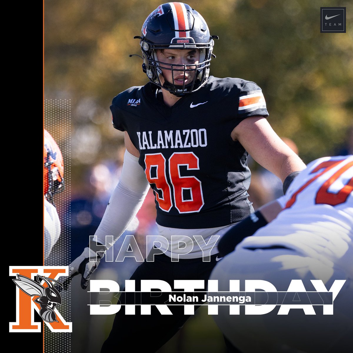 Kalamazoo College Football (@kzoofootball) on Twitter photo Please join us in wishing Nolan Jannenga a happy birthday! #Birthday #SwarmTheDay <a href="/NolanJannenga/">Nolan Jannenga</a> Please join us in wishing Nolan Jannenga a happy birthday! #Birthday #SwarmTheDay <a href="/NolanJannenga/">Nolan Jannenga</a>