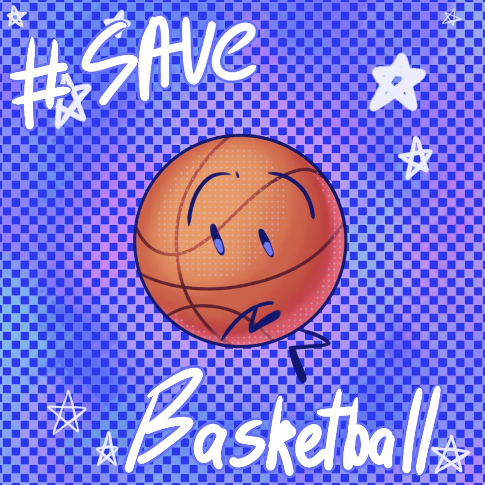 SnowBasket_CEO's tweet photo. #SAVEBASKETBALL
Okay, now let's talk seriously. VOTE FOR HER. please. I'M BEGGING YOU. SPREAD THE PICTURE AND THE HASHTAG. VOTE TO SAVE BASKETBALL. SHE REALLY DESERVES TO STAY IN THE GAME. SHE'S A CHARACTER WITH A LOT OF POTENTIAL. SAVE HER!!
#tpot #bfb #osc #BFDI #bfdia #art https://t.co/fRDpvycpxR