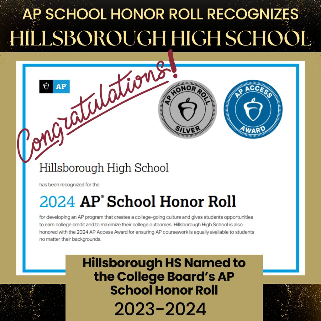 Hillsborough High School tweet media