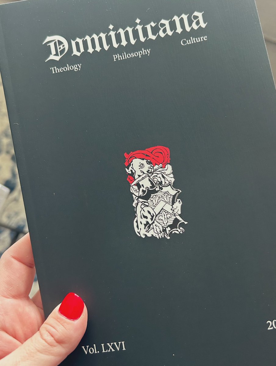 Can’t wait to dig into the latest edition of <a href="/DominicanaDHS/">Dominicana</a> 👏🏼 <a href="/dominicanfriars/">Dominican Friars Foundation</a>