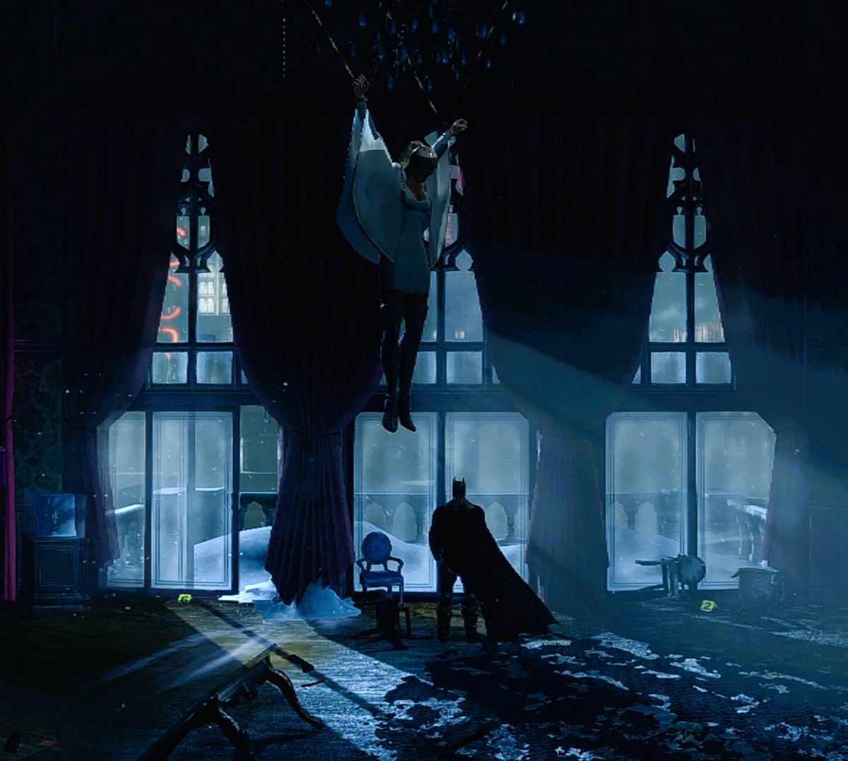 AndreyCouto's tweet image. Com o fim majestoso da série Pinguim, fiquei tão fissurado no universo Gotham que resolvi jogar o game Batman Arkham Origins.

Ele é o único jogo da franquia Arkham que nunca finalizei. E como é um jogo de origem, está sendo bem bacana acompanhar essa história.

#Batman #Pinguim