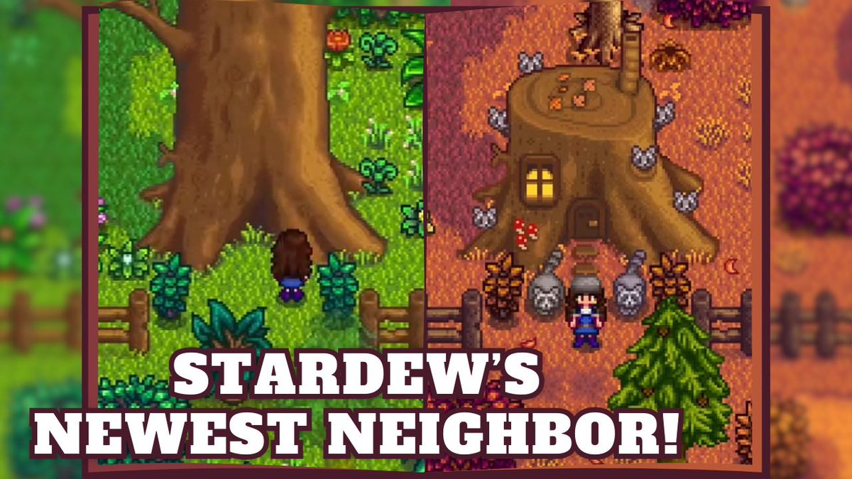 Have you met stardew valleys newest neighbor? 

youtu.be/rHvpadLuGYU?si…