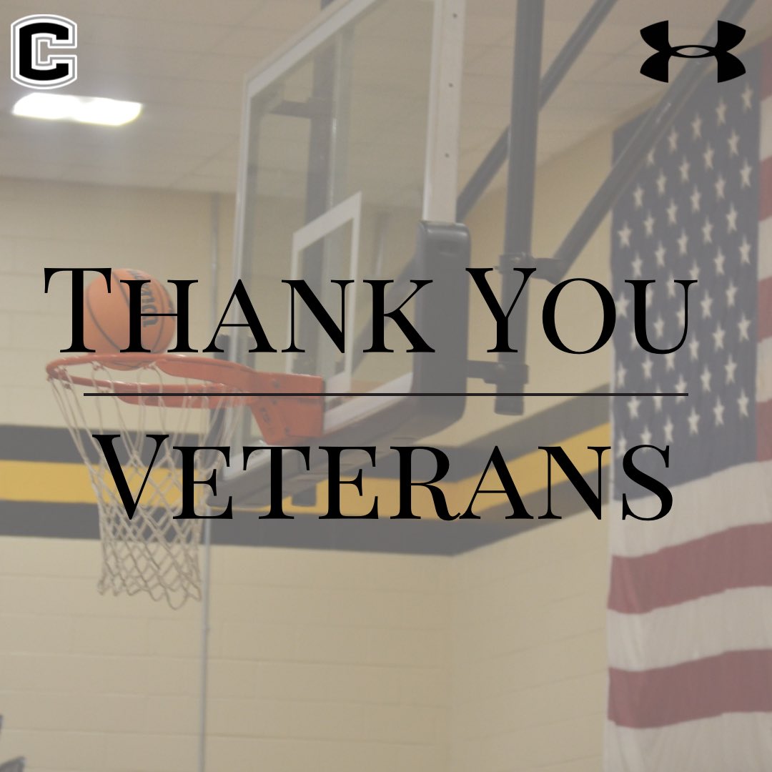 CHSPantherBball's tweet photo. Thank you to all the Veterans for your sacrifice. Happy Veterans Day!! https://t.co/HvV4wFxsE2