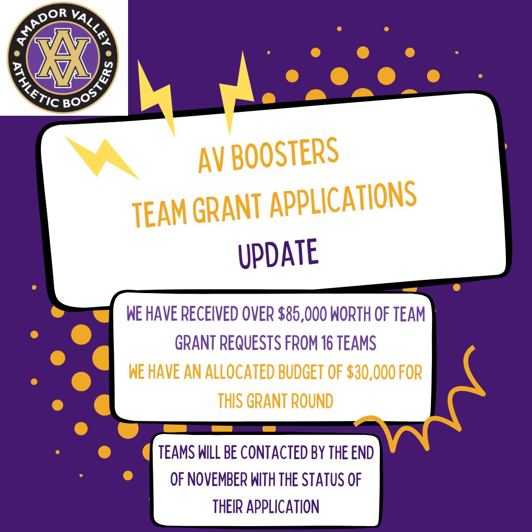 AVHS Boosters tweet media