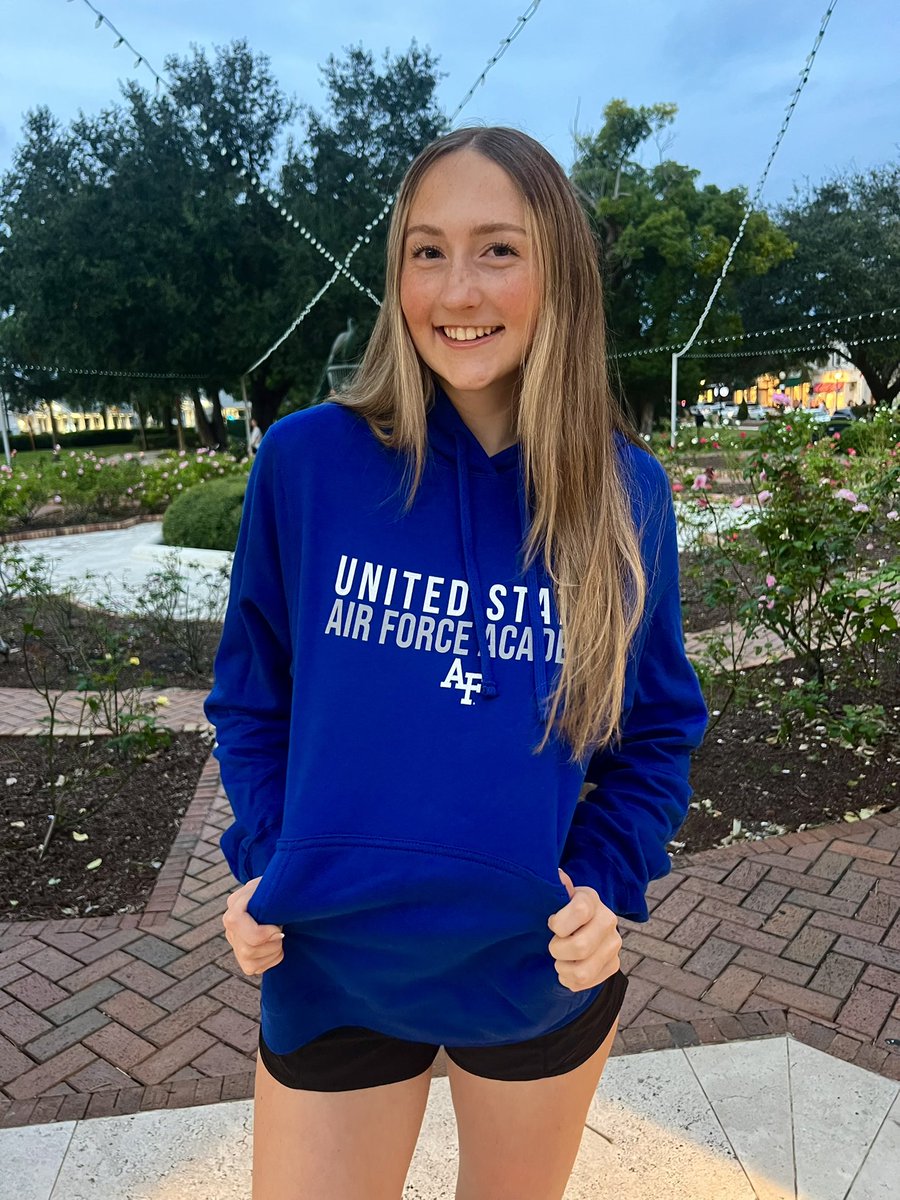 Congratulations Jenness Orcutt on your commitment to The Air Force Academy! We are so proud of you!