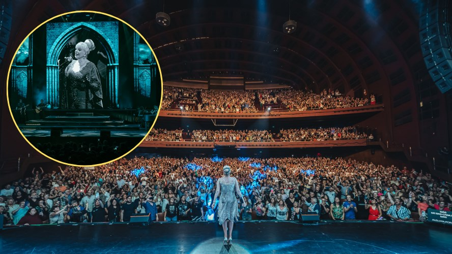 telefe's tweet photo. Valeria Lynch deslumbró en el Gran Rex con dos sold out y anunció una nueva función

https://t.co/OZFIO9B5Jc https://t.co/pfV0WnTcKB