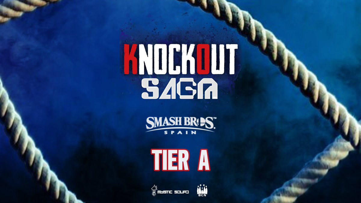 🚨TIER A🚨

El Knockout SAGA alcanza la categoria de tier A en <a href="/SmashBrosSpain/">Smash Bros. Spain</a> 

Recordad que podréis disfrutar de 3 DIAS ininterrumpidos de Smash👀

🗓️29/11-30/11-01/12
🏙️ La Farga, Hospitalet de Llobregat 
🔗start.gg/knockoutSAGA