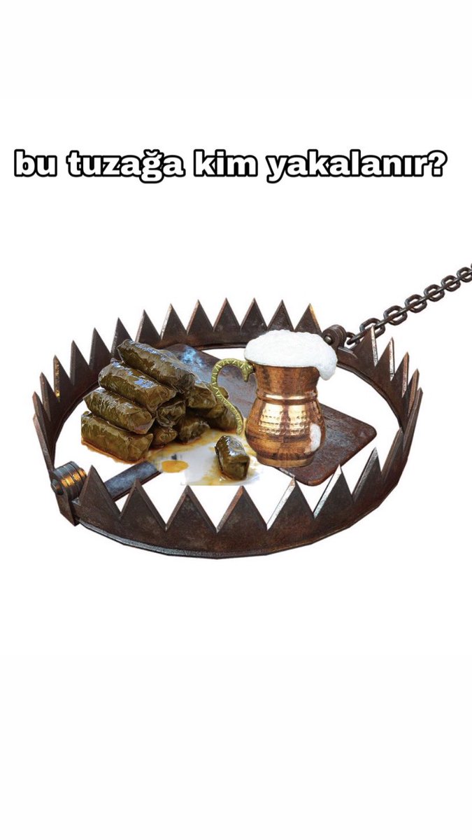 tuzağa yakalanma saatidir!